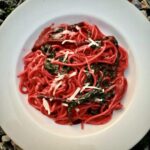Wyjątkowe spaghetti z PESTO z BURAKA